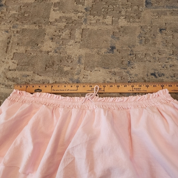 NWT Stoney Clover for Target linen blend stretch tiered mini skirt. - Picture 10 of 11